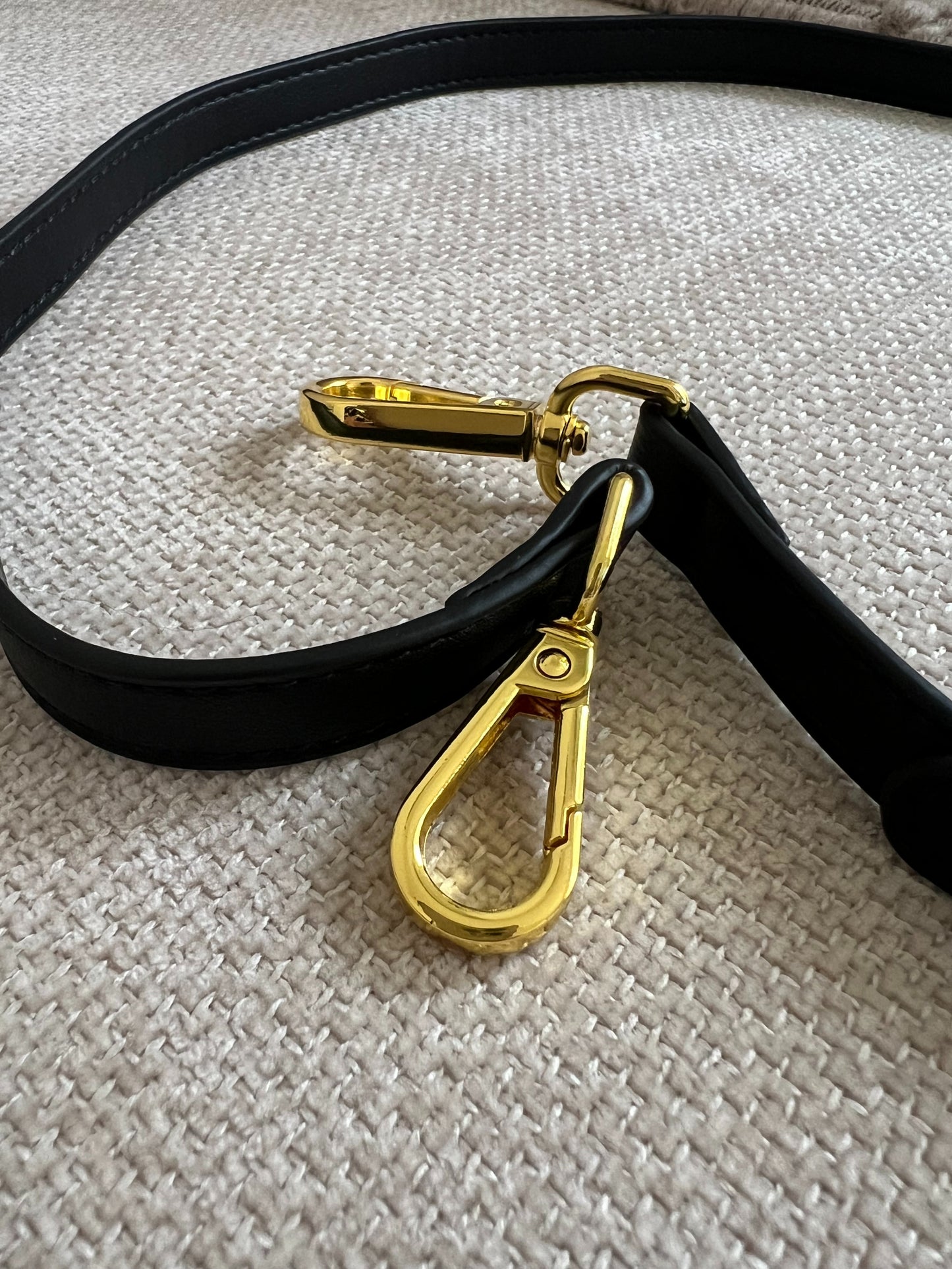 Real leather Drawstring bag