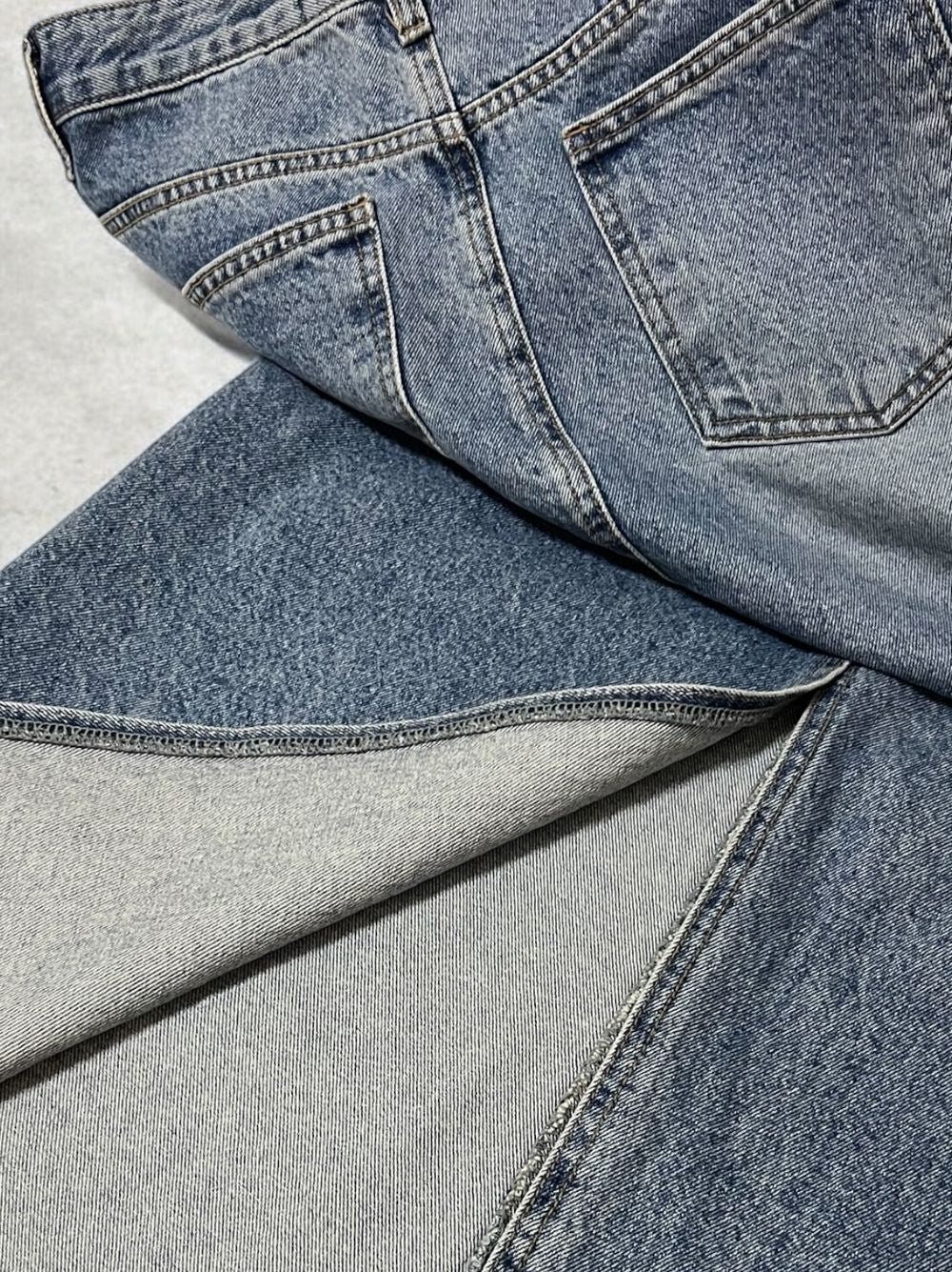 Cut off AラインLong denim スカート