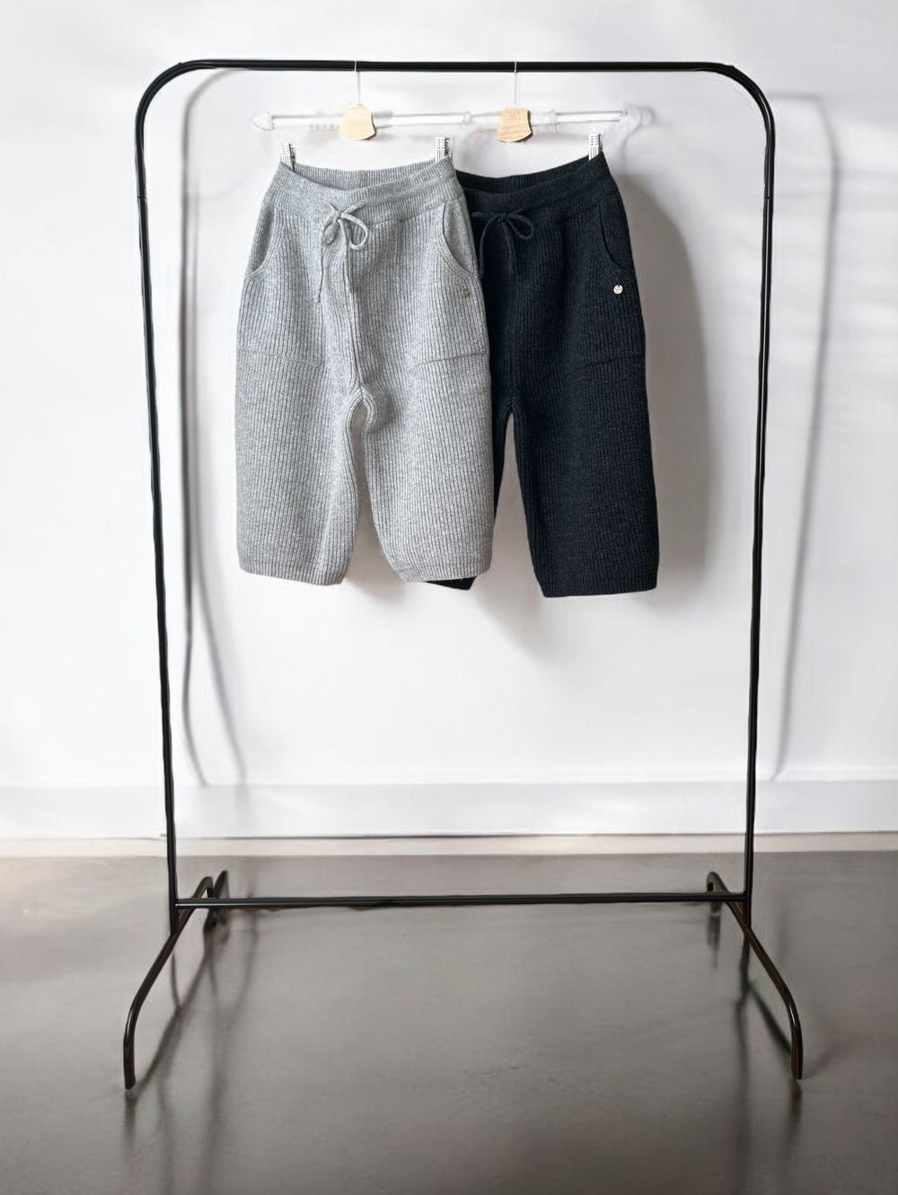 Knit bermuda パンツ