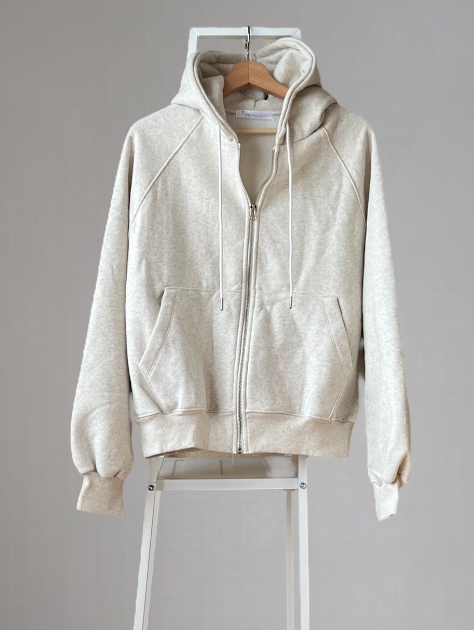 Thick Fabric ラグランスウェットパーカー