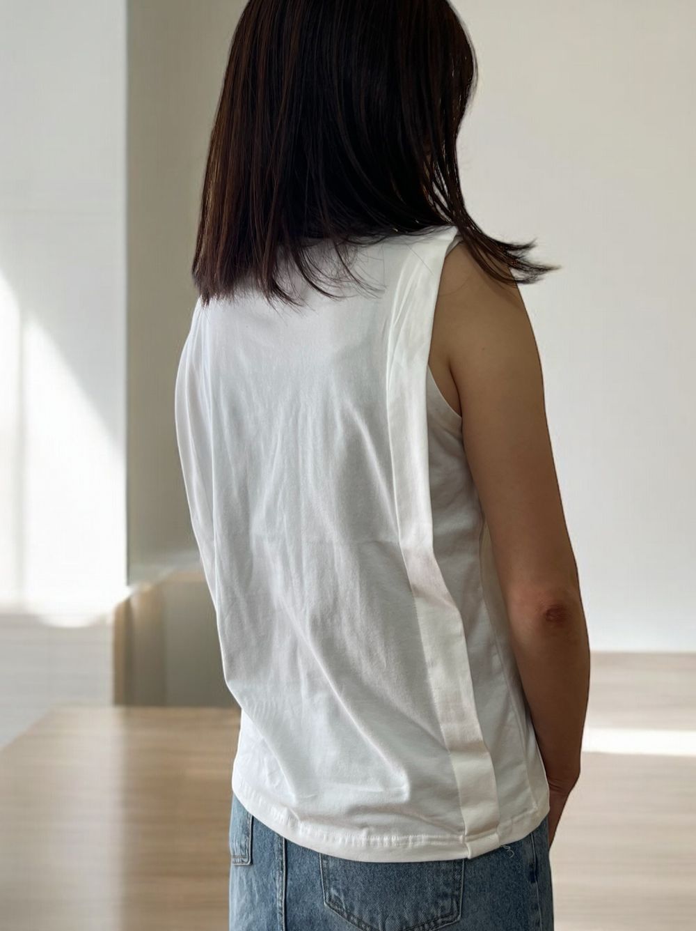 プリーツショルダーBox T-shirts