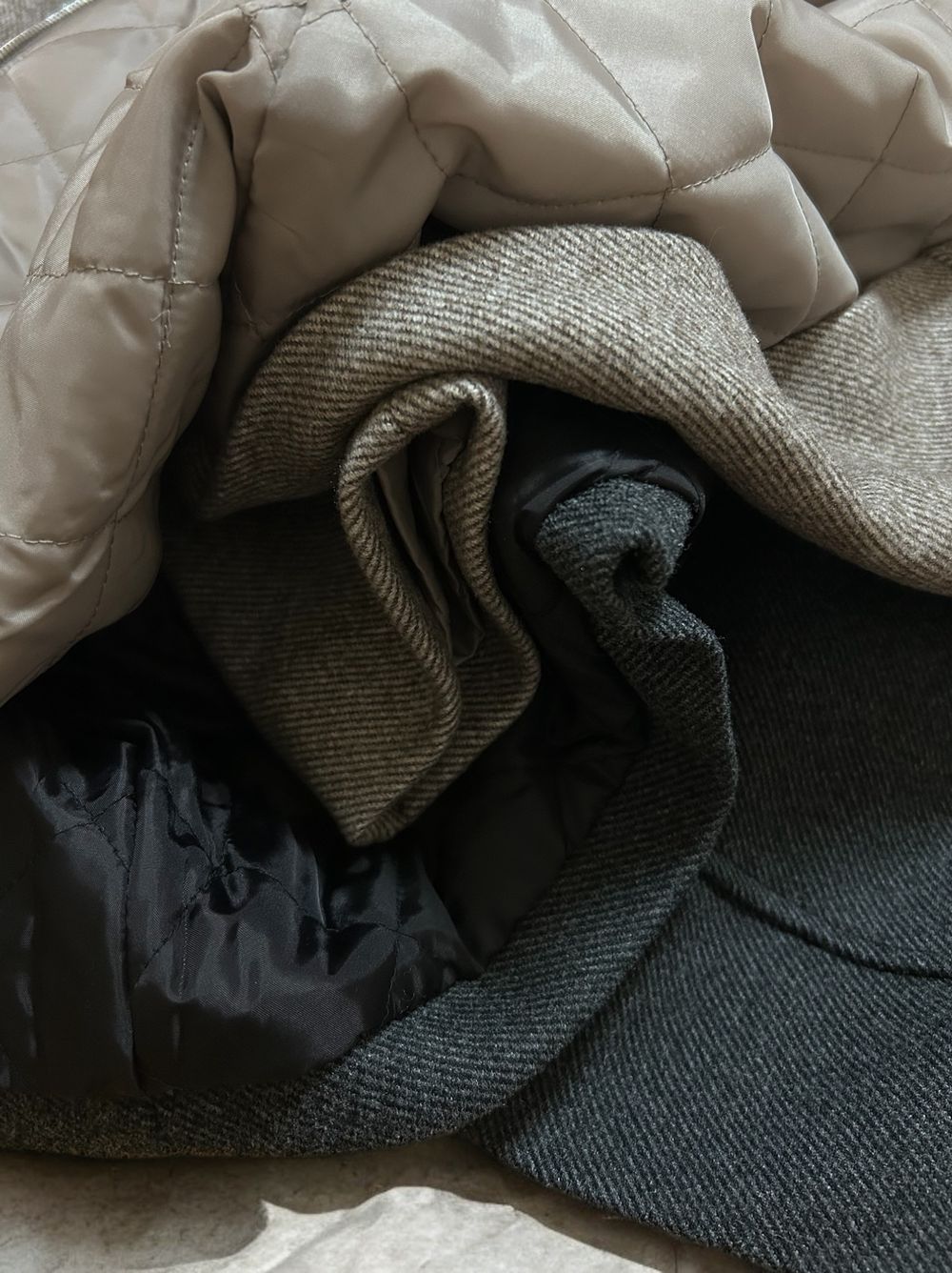 【福袋15000+アウター1点】Quilting linnerハンティングジャケット