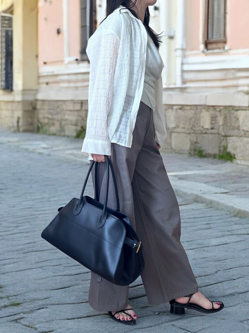 Texture sheer チェックシャツ