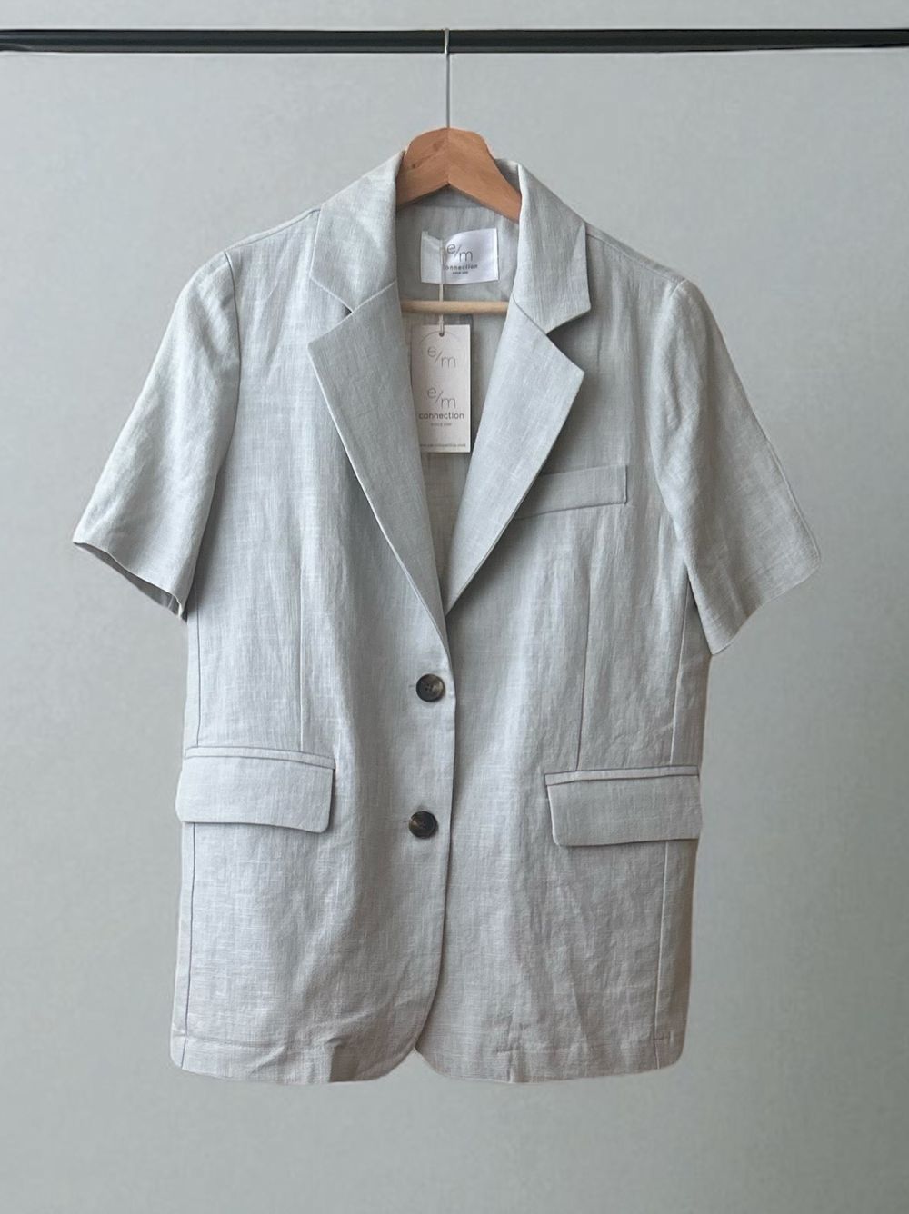 Short sleeve リネンジャケット