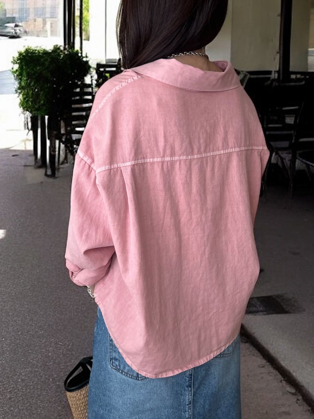Vintage like ソフトコットンシャツ