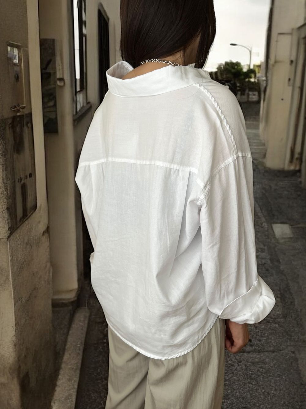 Vintage like ソフトコットンシャツ