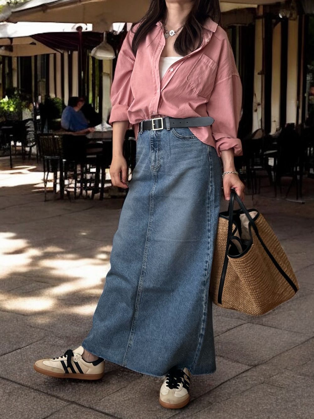 Vintage like ソフトコットンシャツ
