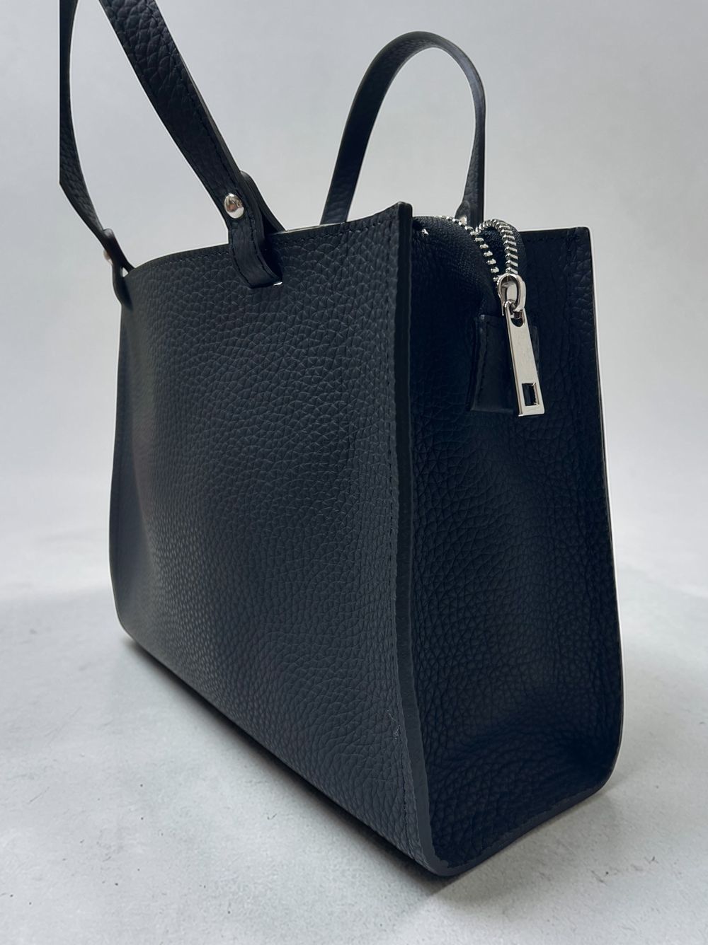 Real leather 2way ミニトートバッグ