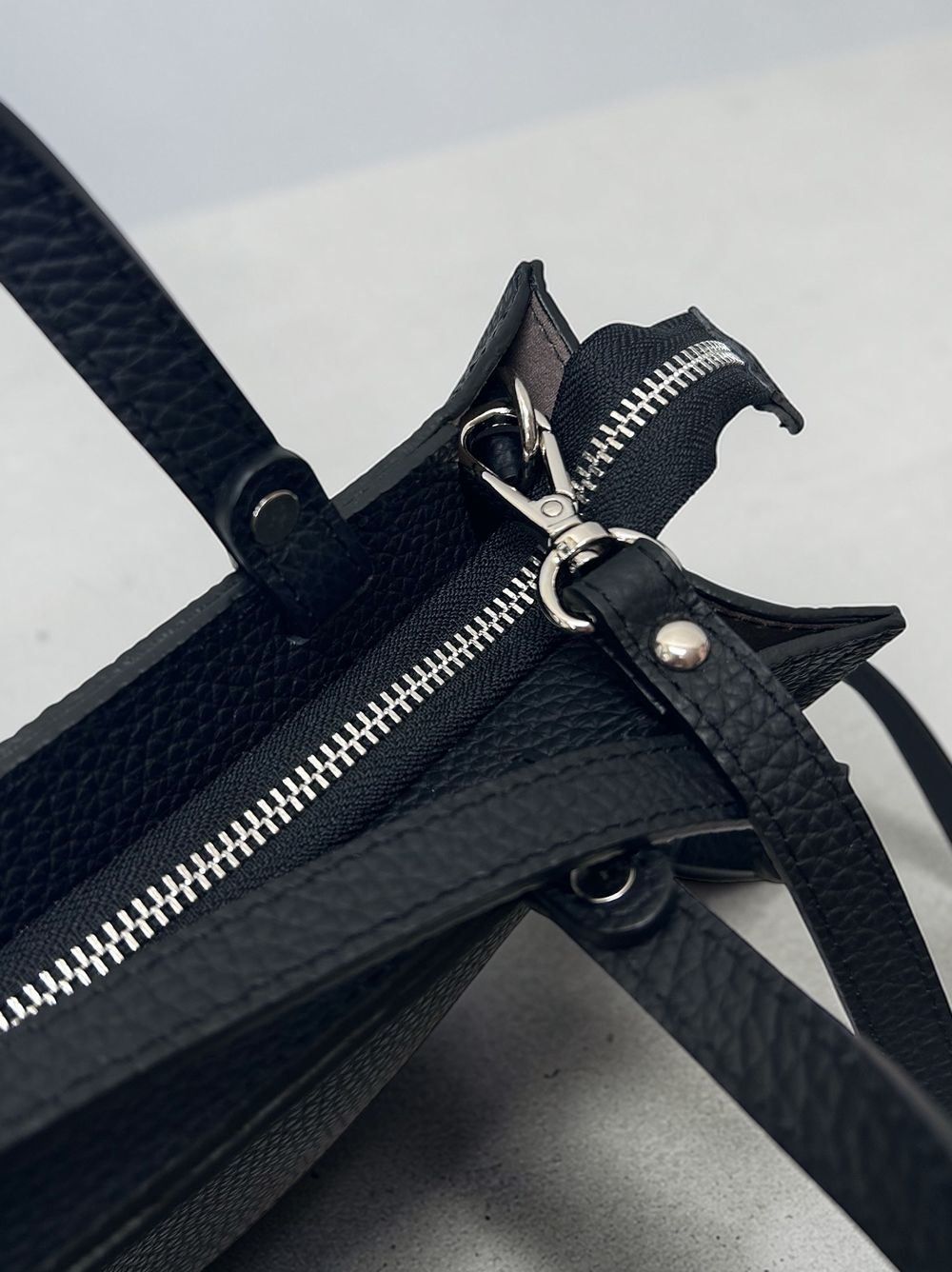 Real leather 2way ミニトートバッグ