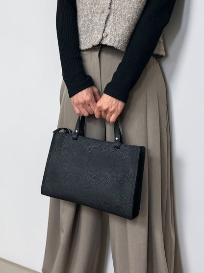 Real leather 2way ミニトートバッグ