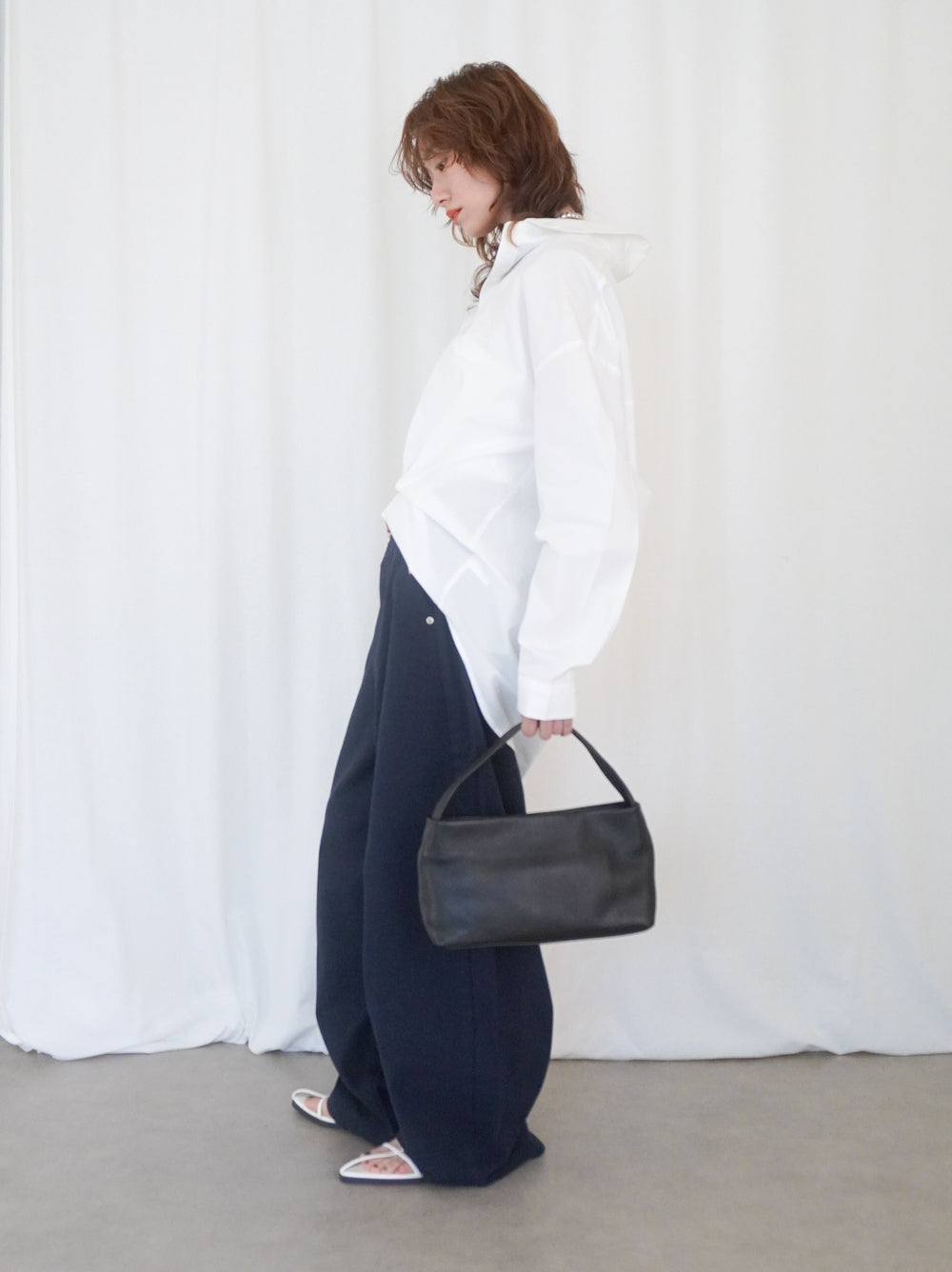 Soft Frame 2wayリアルレザーバッグ