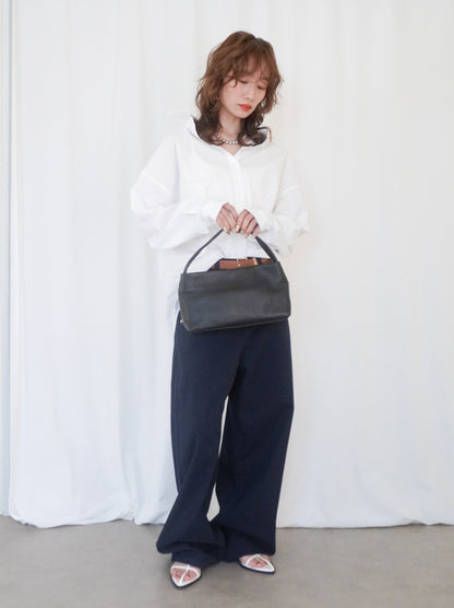 Soft Frame 2wayリアルレザーバッグ