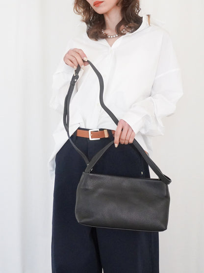 Soft Frame 2wayリアルレザーバッグ