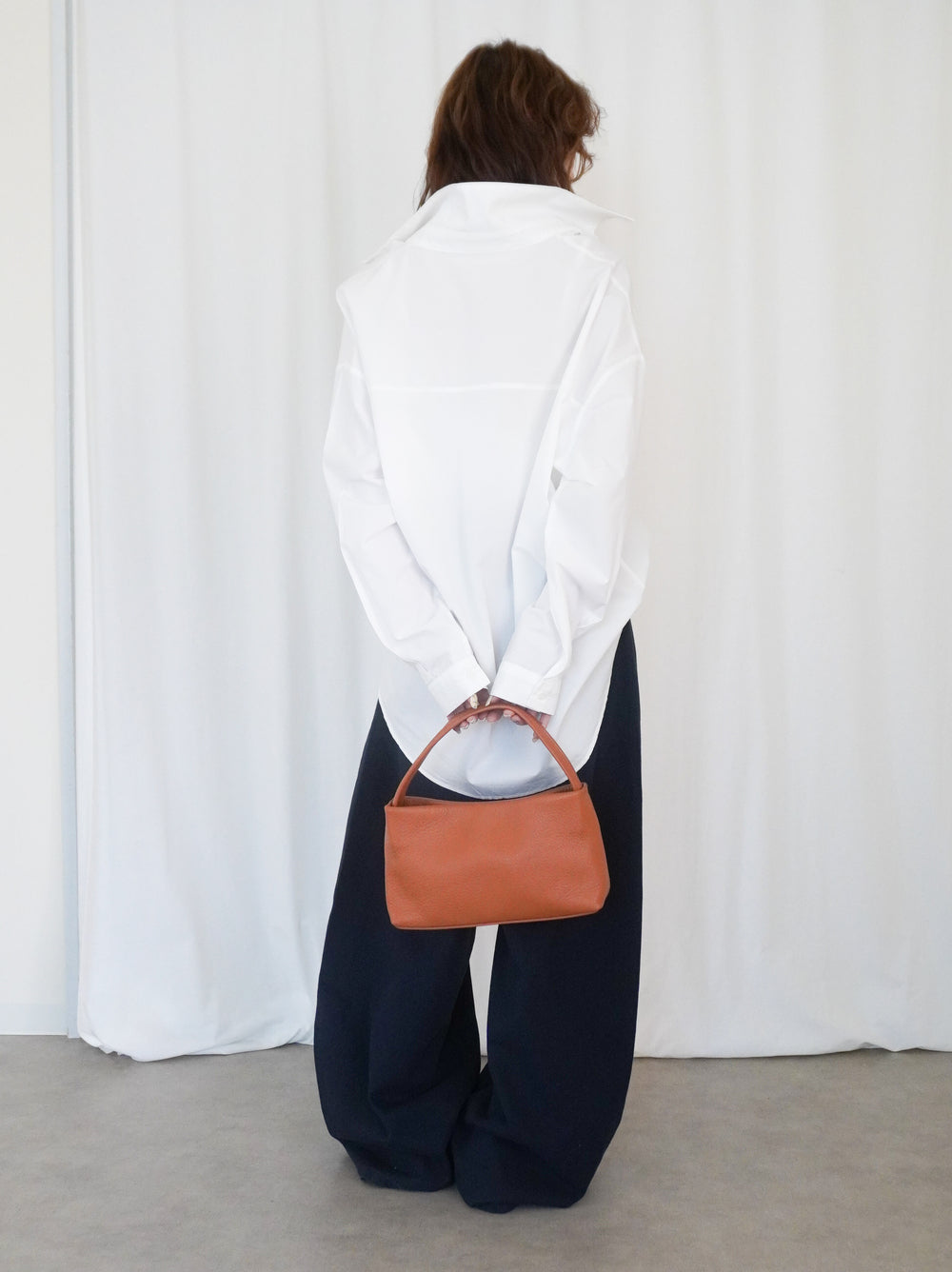 Soft Frame 2wayリアルレザーバッグ