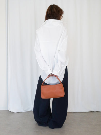 Soft Frame 2wayリアルレザーバッグ