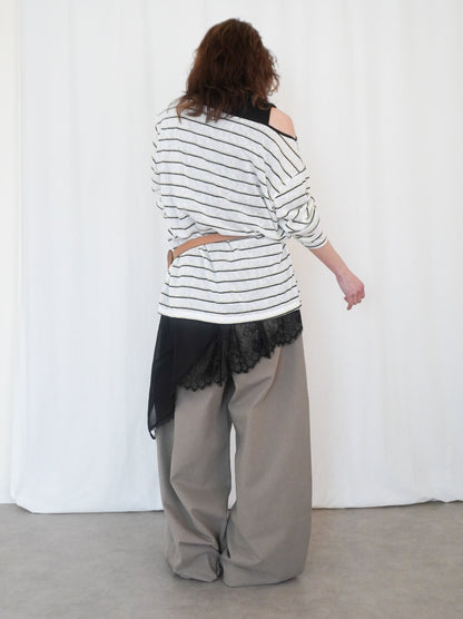 Rounded square フラップベルトポーチ