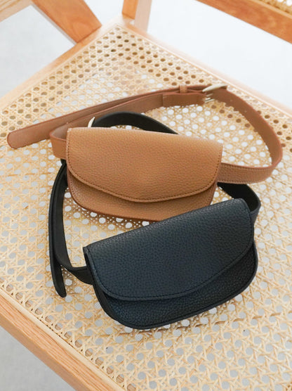Rounded square フラップベルトポーチ