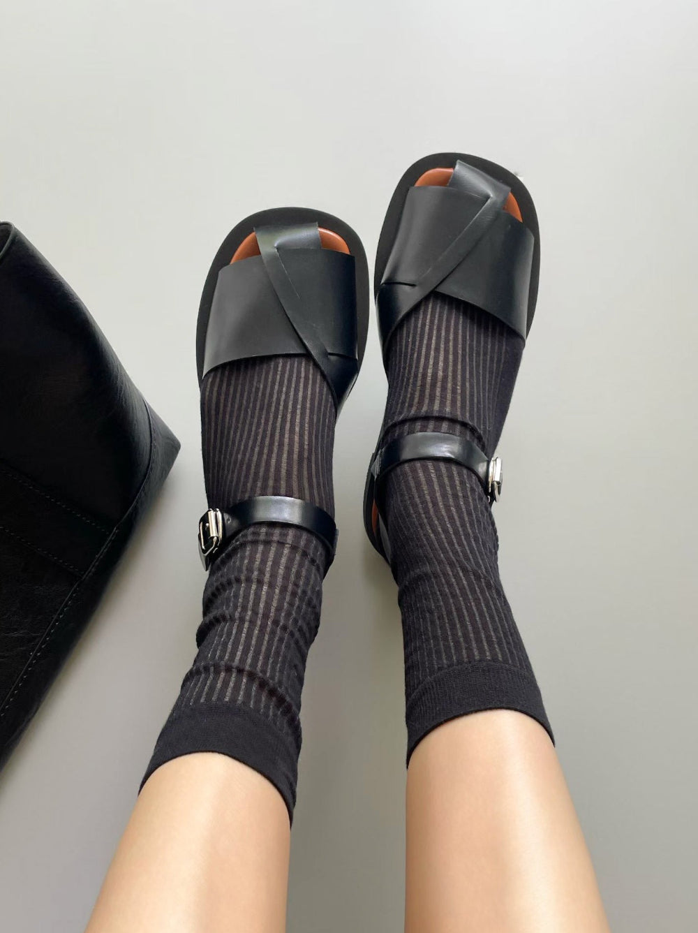 Modern gurkha アンクルストラップサンダル
