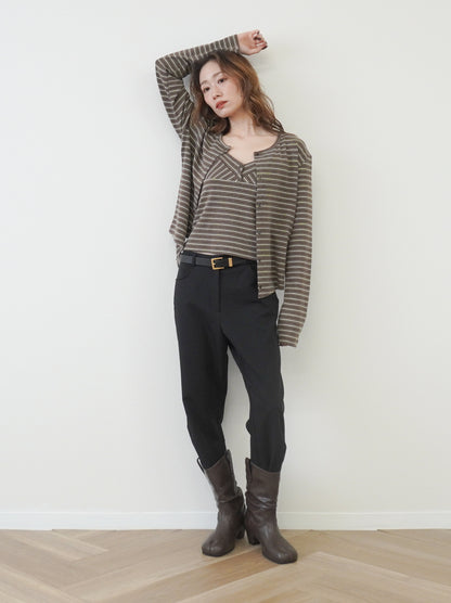 【受注販売・納期2週間】Vintage loose Tabi ミドルブーツ