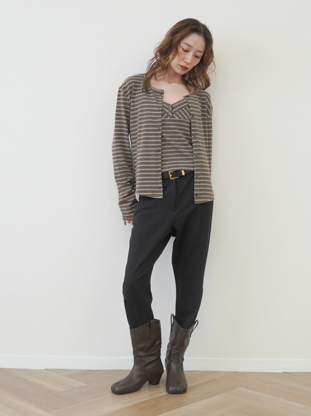 【受注販売・納期2週間】Vintage loose Tabi ミドルブーツ