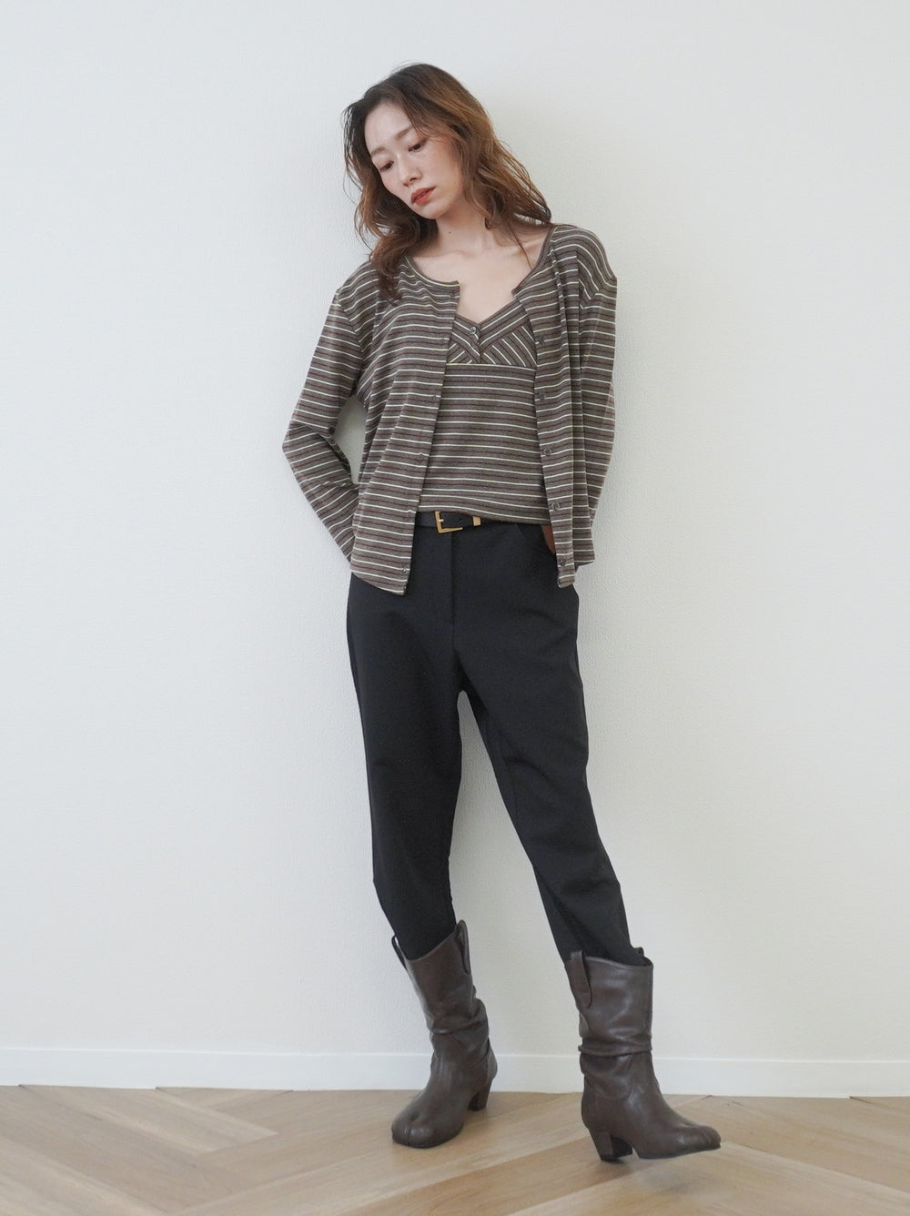 【受注販売・納期2週間】Vintage loose Tabi ミドルブーツ