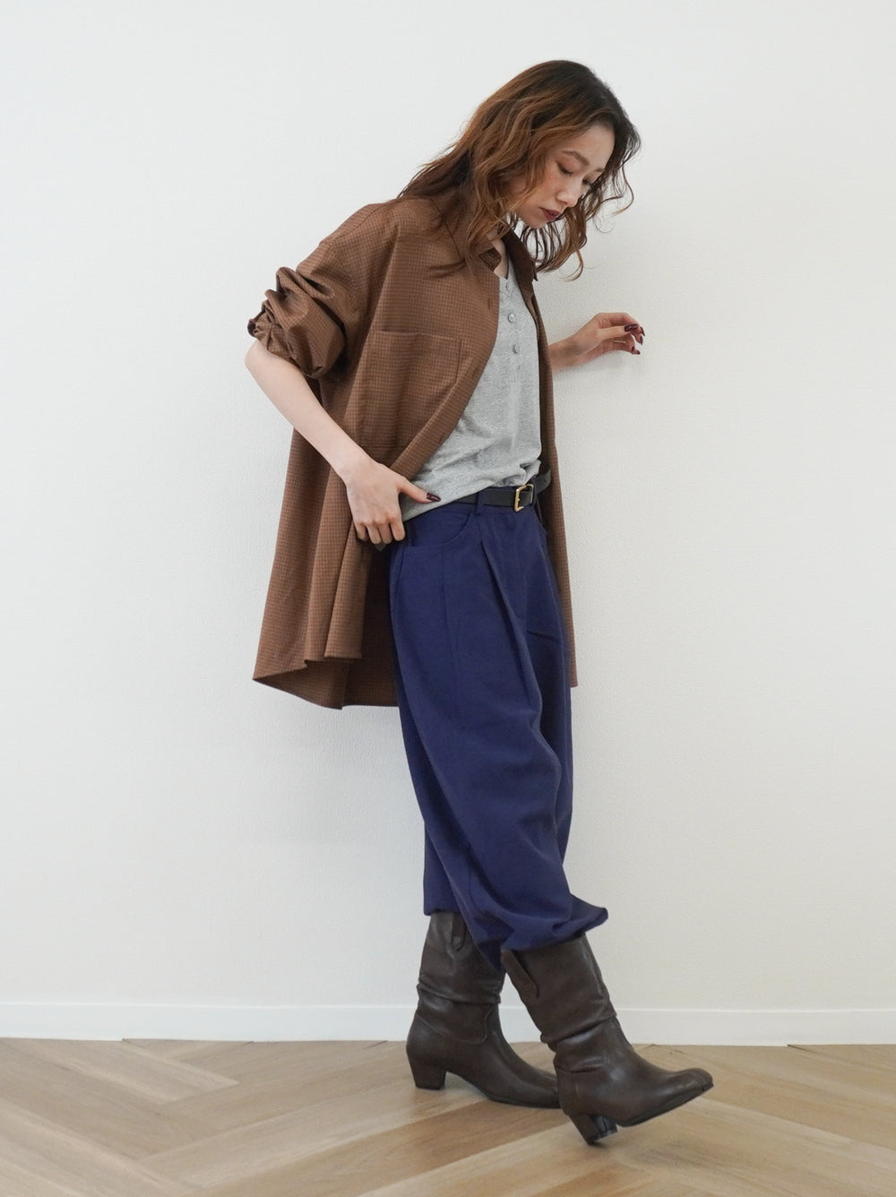 【受注販売・納期2週間】Vintage loose Tabi ミドルブーツ
