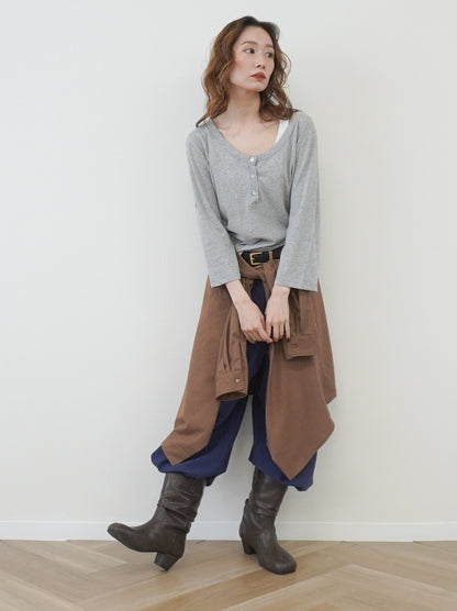 【受注販売・納期2週間】Vintage loose Tabi ミドルブーツ