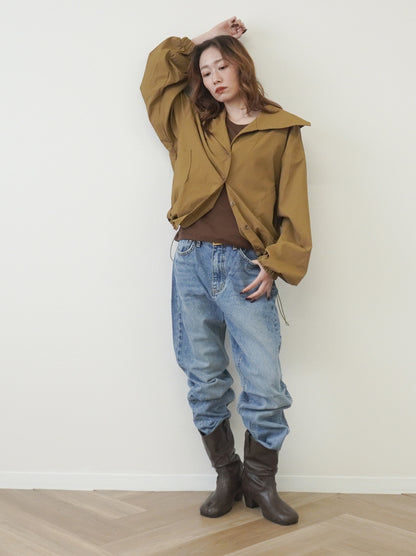 【受注販売・納期2週間】Vintage loose Tabi ミドルブーツ