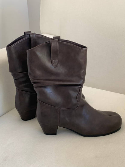 【受注販売・納期2週間】Vintage loose Tabi ミドルブーツ