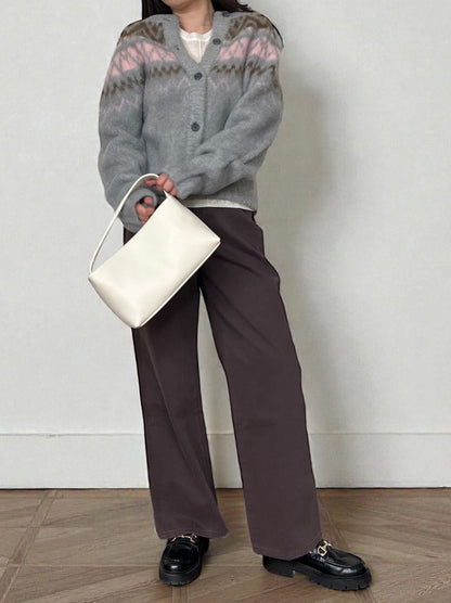 ワイドストレート Carpenter cotton pants