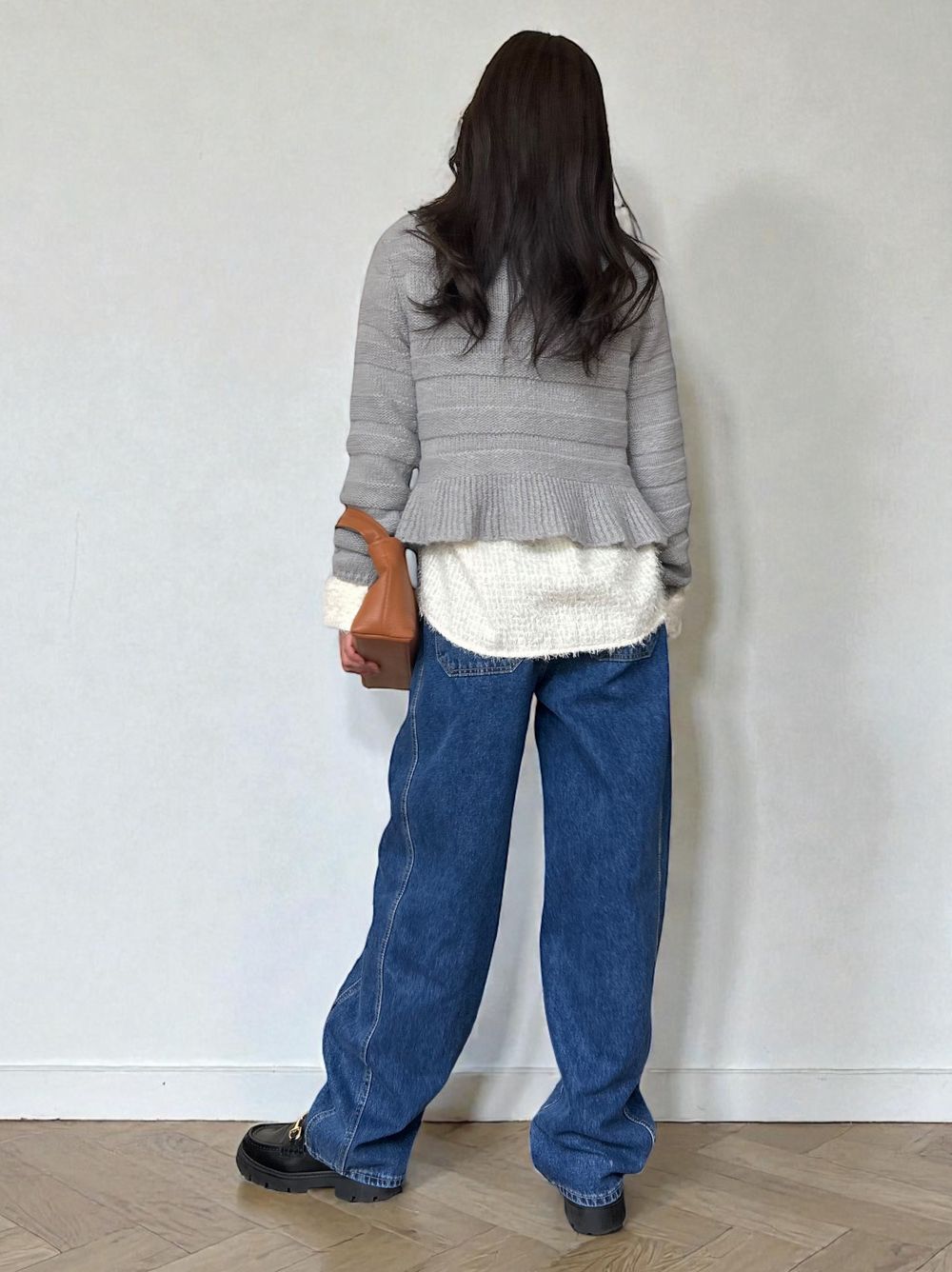 Natural curveサイド カッティングデニム