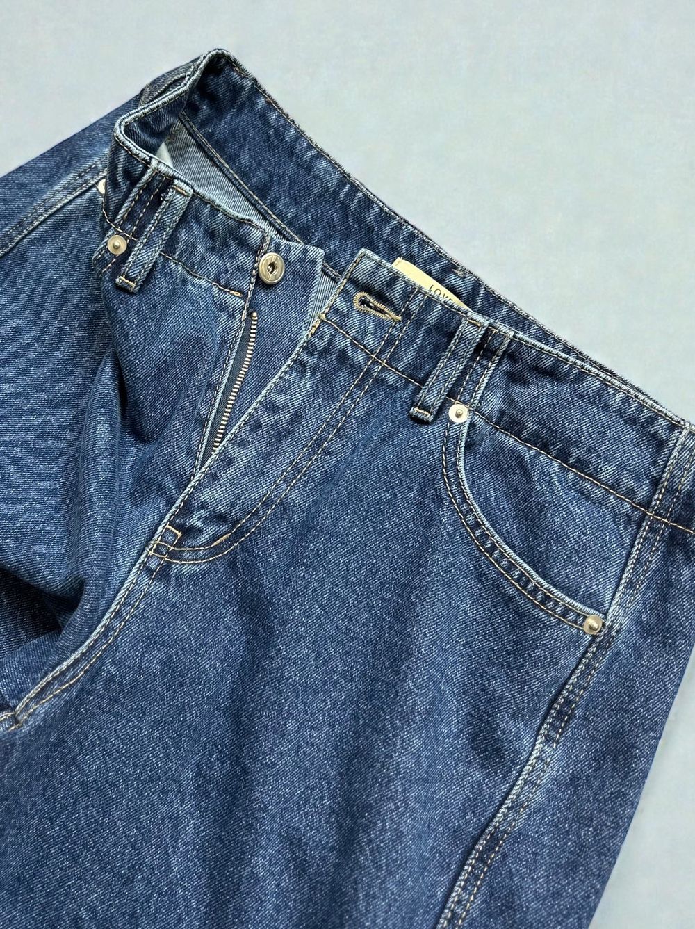 Natural curveサイド カッティングデニム