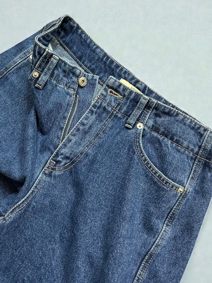 Natural curveサイド カッティングデニム