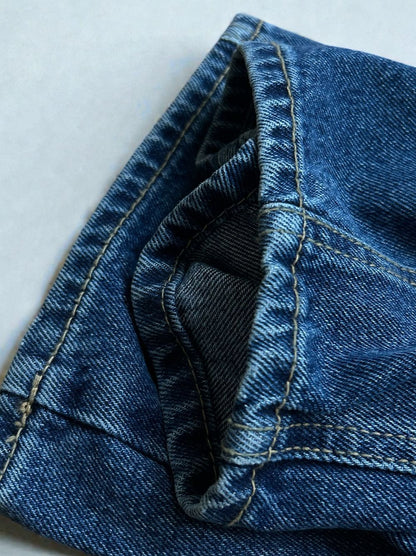 Natural curveサイド カッティングデニム