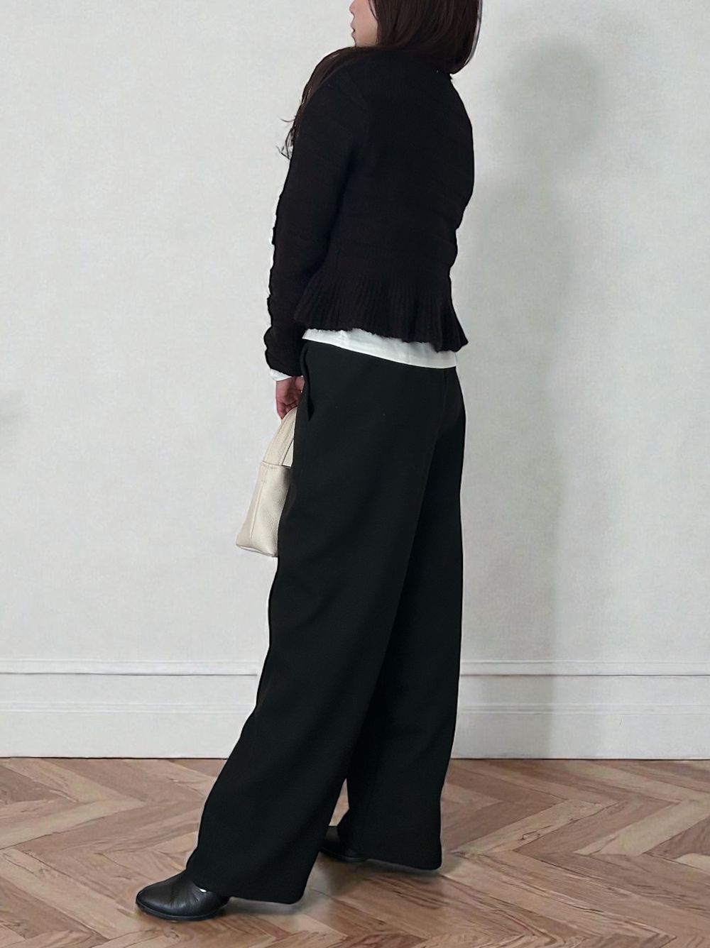 Fleece lining drawstringスウェットパンツ