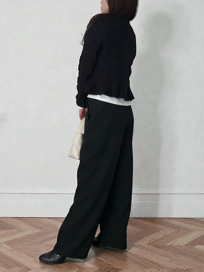 Fleece lining drawstringスウェットパンツ