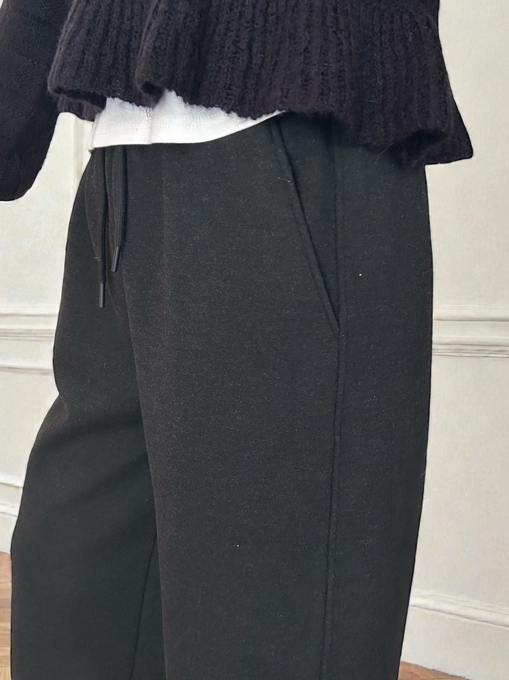 Fleece lining drawstringスウェットパンツ