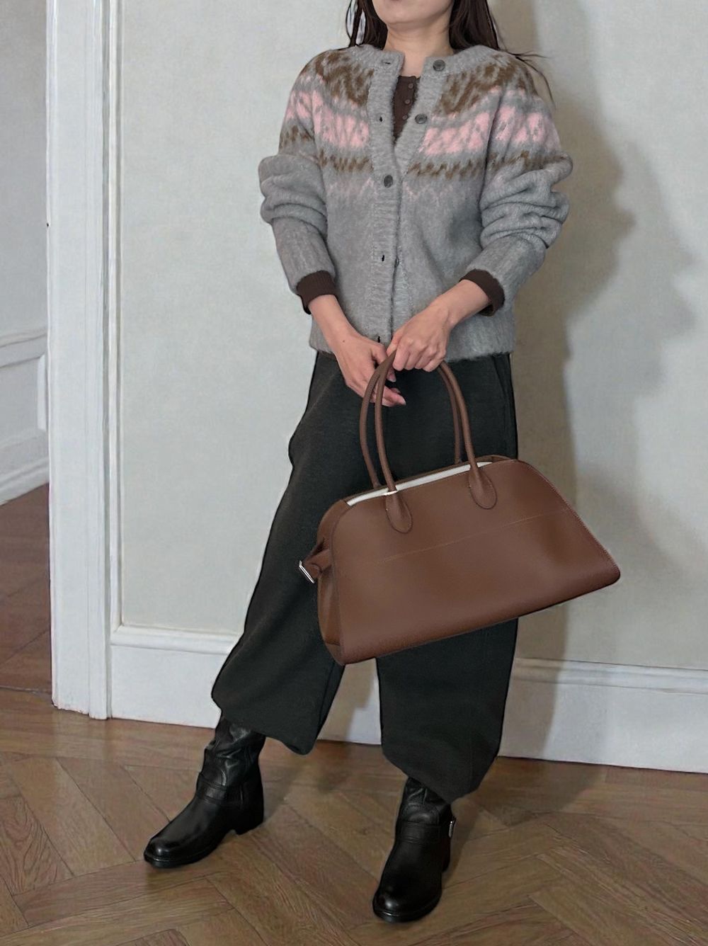 Fleece lining drawstringスウェットパンツ