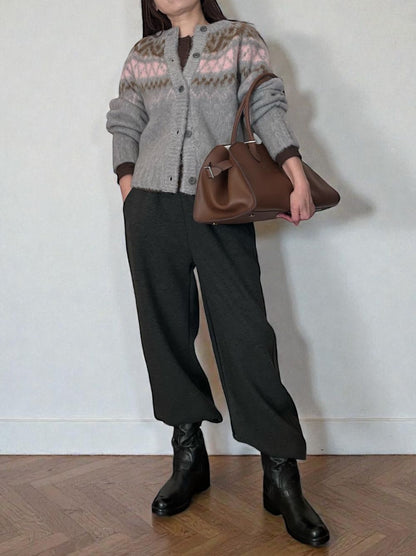 Fleece lining drawstringスウェットパンツ