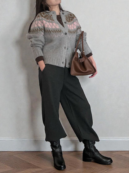 Fleece lining drawstringスウェットパンツ