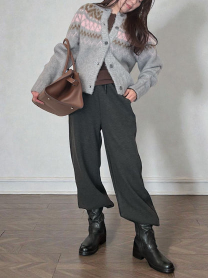 Fleece lining drawstringスウェットパンツ