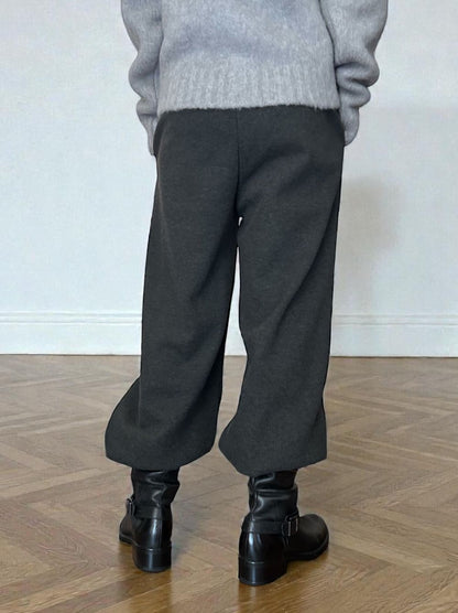 Fleece lining drawstringスウェットパンツ