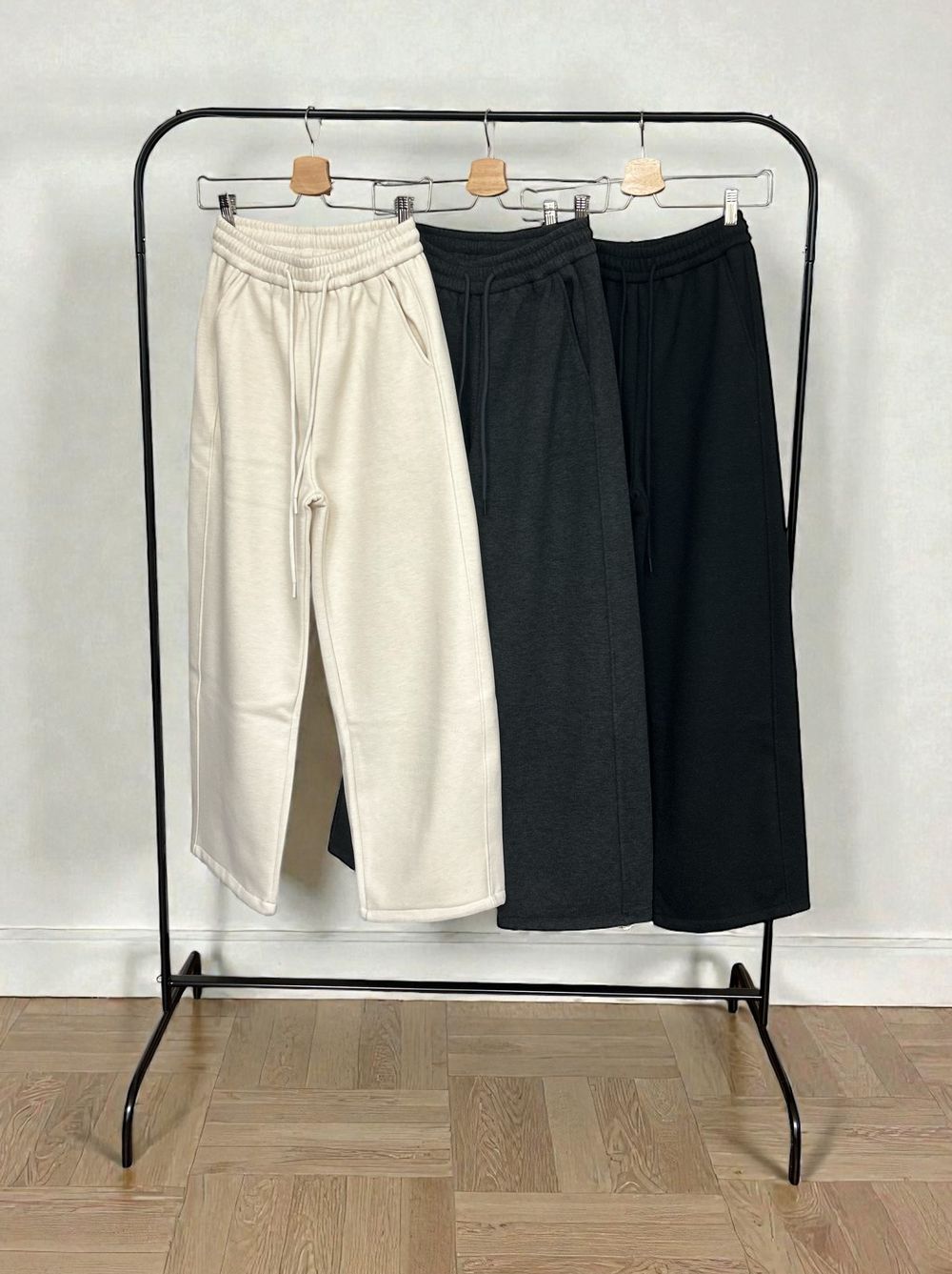 Fleece lining drawstringスウェットパンツ