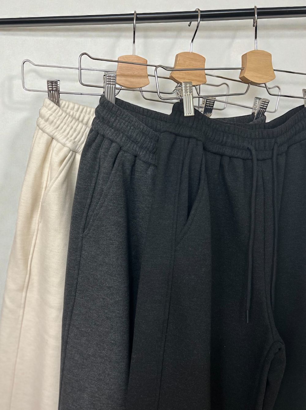 Fleece lining drawstringスウェットパンツ