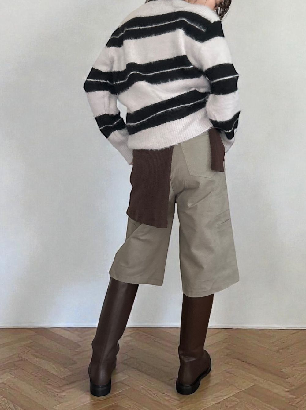 Cargo bermuda コットンパンツ