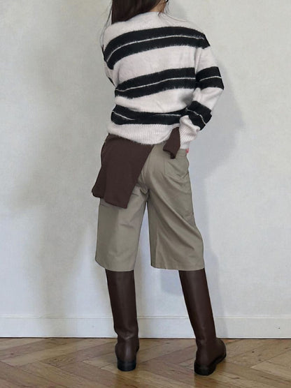 Cargo bermuda コットンパンツ