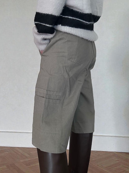 Cargo bermuda コットンパンツ