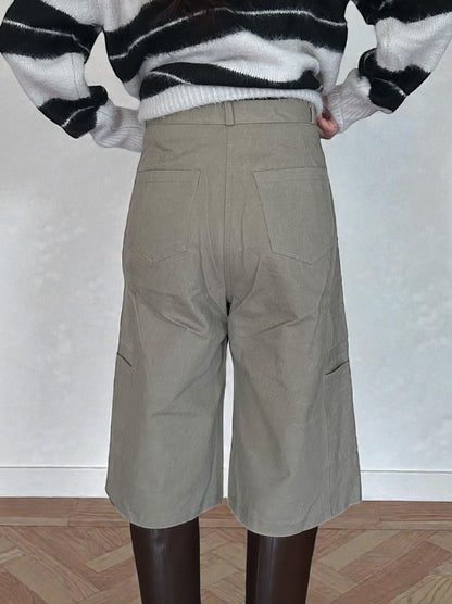 Cargo bermuda コットンパンツ