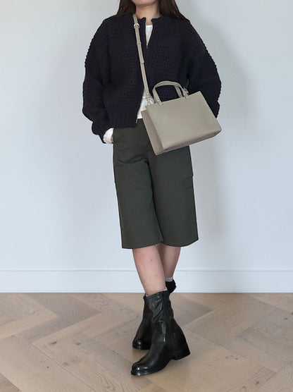 Cargo bermuda コットンパンツ