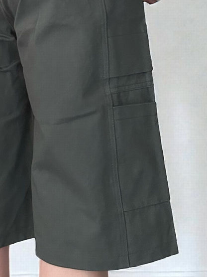 Cargo bermuda コットンパンツ